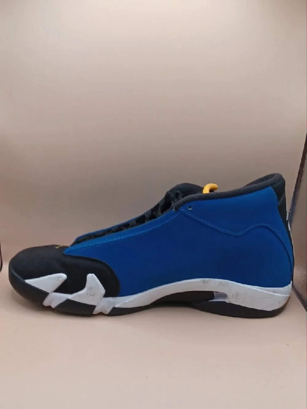Pre-Owned Air Jordan 14 Retro Laney 2023-Royal Blue/Black/White Men Size 13 US